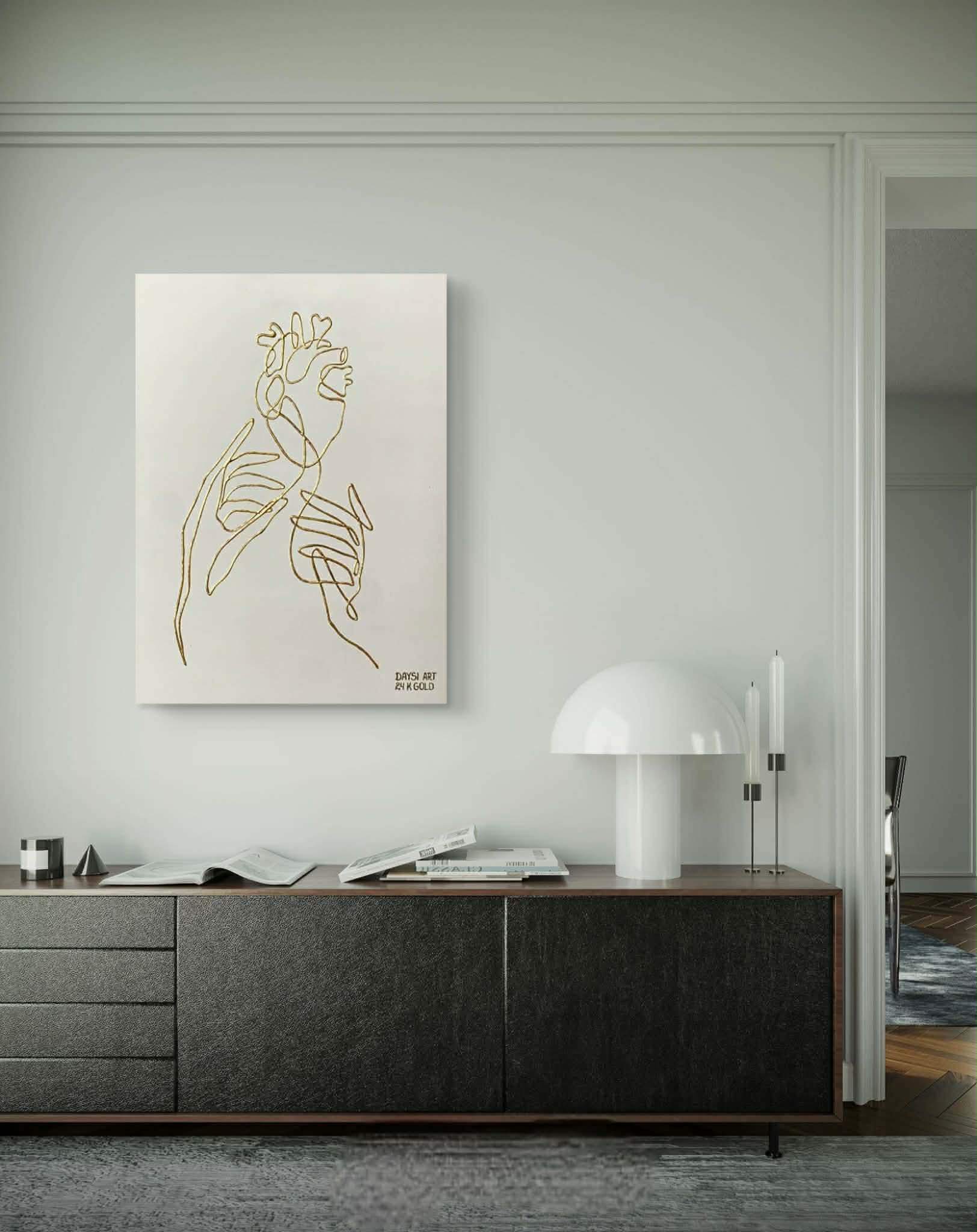 Golden Hands – Golden Heart (White)